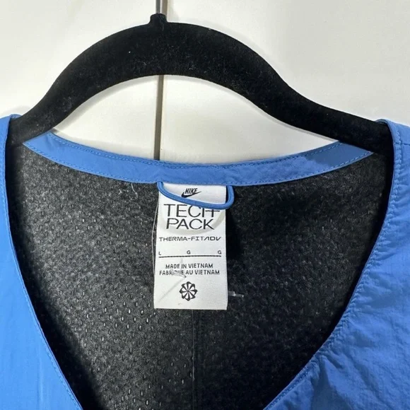 Nike Sportswear Tech Pack Therma-Fit ADV Vest Blue Size Large FQ3863-402 NEW - Picture 3 of 5